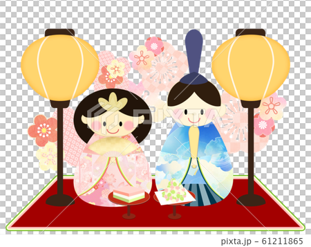 ひな祭り-ひな人形-パーツ-飾り 61211865