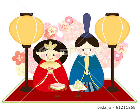 ひな祭り-ひな人形-パーツ-飾り 61211869