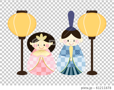 ひな祭り-ひな人形-パーツ-飾り 61211878