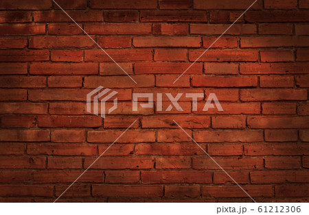 black and red grunge brick wall texture background with old dirty and vintage style pattern 61212306