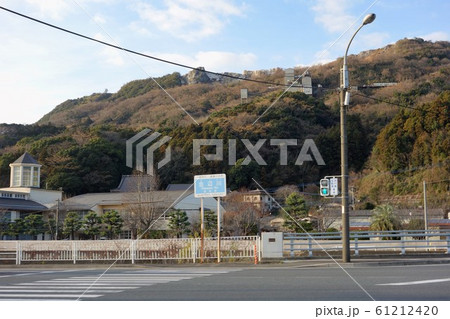 「青春の門」の舞台　田川郡香春岳 採石場跡 61212420