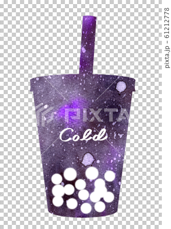 タピオカドリンク シルエット 61212778