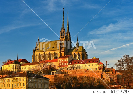 Petrov, Cathedral of St. Peter and Paul. City of Brno - Europe. 61212793