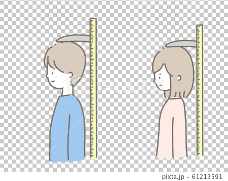 身長測定 61213591