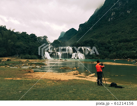 Ban Gioc Detian Waterfall at Cao Bang, Vietnam 61214156