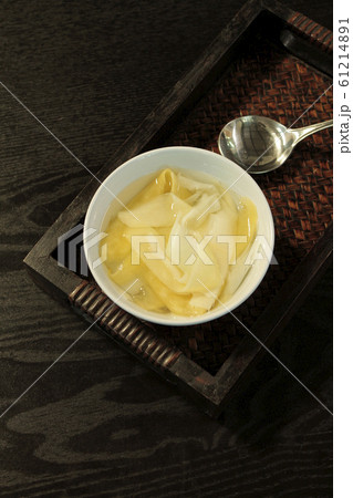 Ma-Muang Loy Kaew Thai fruit dessert in syrub 61214891