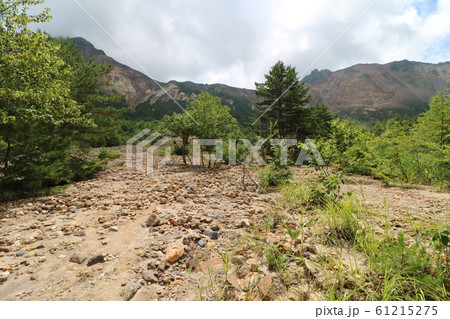 福島県の磐梯山の登山 61215275