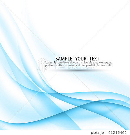 Abstract blue background with smooth lines. Abstract blue background with smooth lines. 61216462