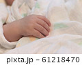 赤ちゃんの手 61218470