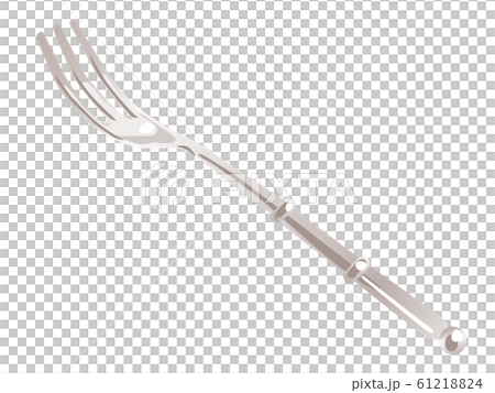Silver fork illustration - Stock Illustration [61218824] - PIXTA