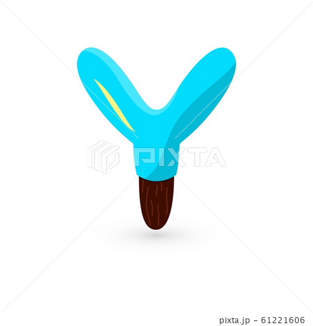 Letter Y. Isolated. Vector illustration Letter Y. Isolated. Vector illustration 61221606