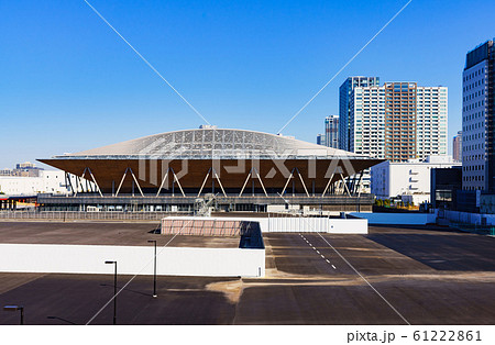 有明体操競技場　オリンピックスタジアム　オリンピック　体操　競技場　有明　お台場　風景　東京　日本 61222861