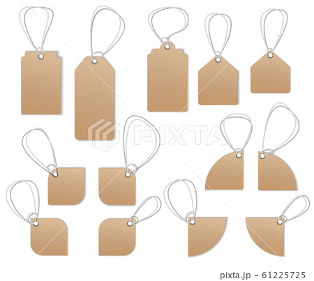 Price tags, empty labels, Sale tags and labels 61225725