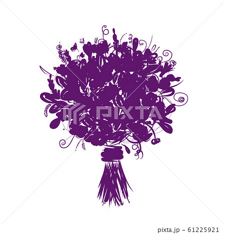 Floral bouquet for your design Floral bouquet for your design 61225921