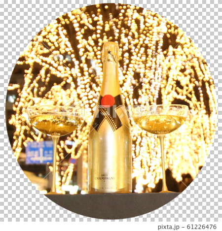 香檳和燈飾 61226476