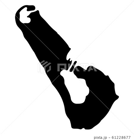 Vaitupu Map Black Silhouette Vector illustration Vaitupu Map Black Silhouette Vector illustration 61228677