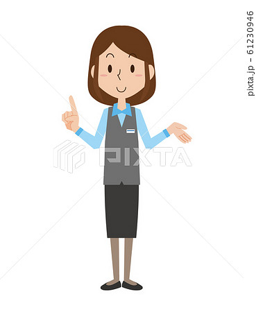 女性 受付 事務員 事務職 店員 全身 説明 教えるのイラスト素材 女性 受付 事務員 事務職 店員 全身 説明 教えるのイラスト素材