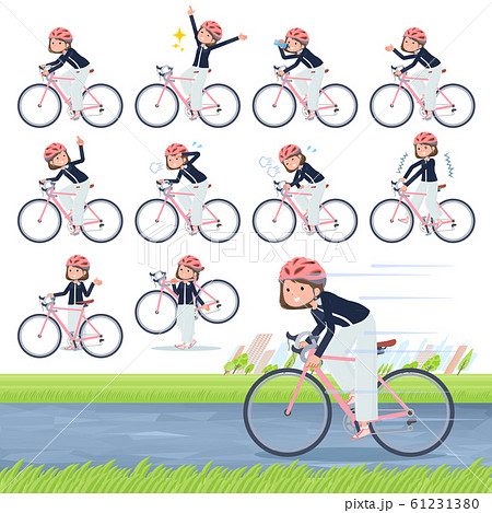 flat formal wide pants women_road bike 61231380