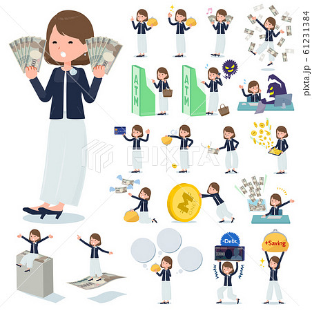 flat formal wide pants women_money 61231384