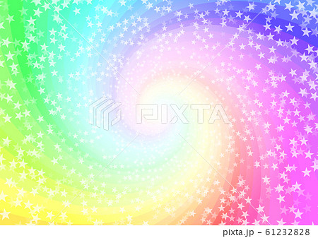 星と螺旋1 虹 61232828