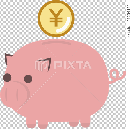 Pig piggy bank 61234121