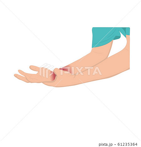 Pain in the wrist, man holding her wrist pain Pain in the wrist, man holding her wrist pain 61235364