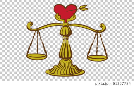 はかり　アンティーク風 61237784