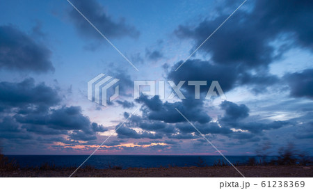 Beautiful cloudscape over Black sea 61238369