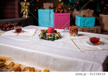 christmas stuff. shot made with shalow depth of field. selective focus. 2016 christmas stuff. shot made with shalow depth of field. selective focus. 2016 61238410