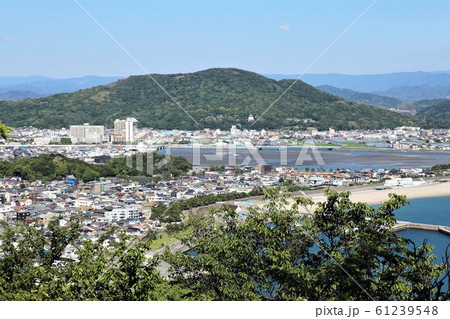 和歌浦高津子山頂上より方紀三井寺方面を望む 61239548