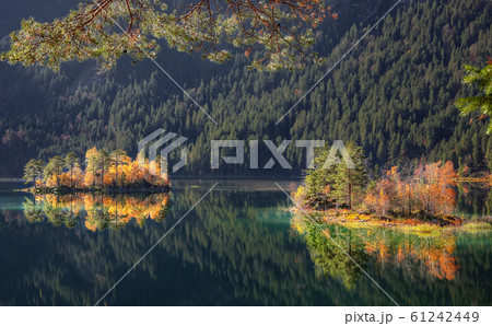 Charming autumn landscape of islands with Charming autumn landscape of islands with 61242449