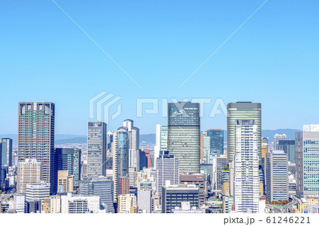 大阪 都市景観 肥後橋方面 大阪 都市景観 肥後橋方面 61246221