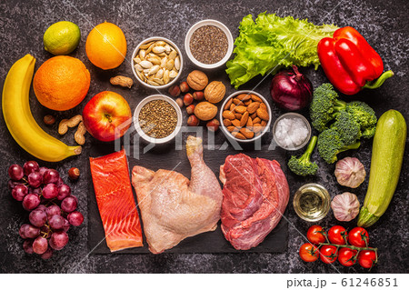 A set of products for paleo, pegan and a whole 30 A set of products for paleo, pegan and a whole 30 61246851