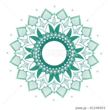 Mandala patterns on white background Mandala patterns on white background 61246953