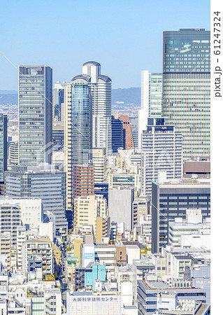 大阪 都市景観 肥後橋方面 大阪 都市景観 肥後橋方面 61247324