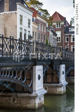 Cast iron bridge Nieuwbrug in Dordrecht Cast iron bridge Nieuwbrug in Dordrecht 61248491