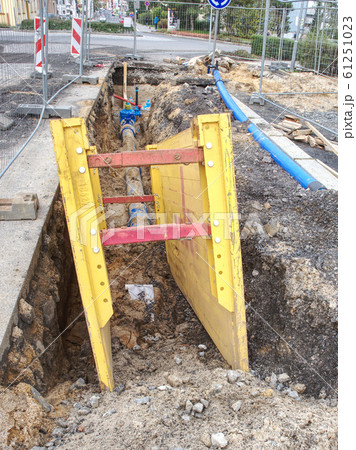 Flat steel formwork concrete strip foundation for 61251023