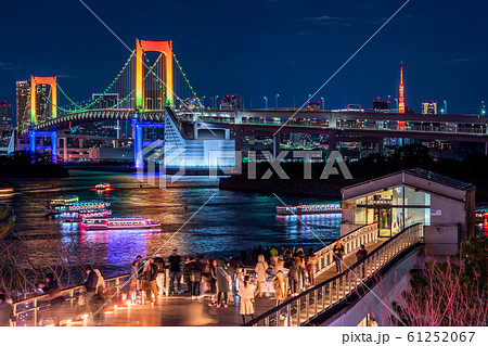 東京　お台場の夜景 61252067