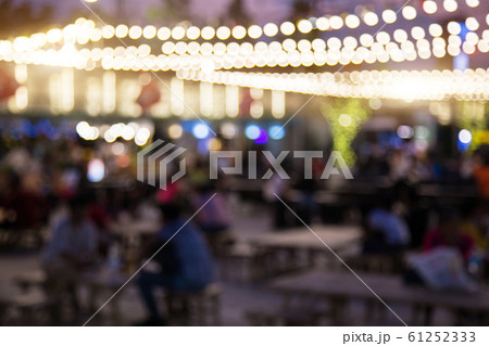 abstract blurry night restaurant for hangout abstract blurry night restaurant for hangout 61252333