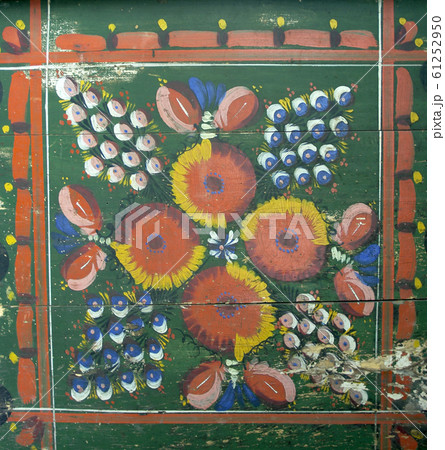 Petrikov painting on old furniture Petrikov painting on old furniture 61252950