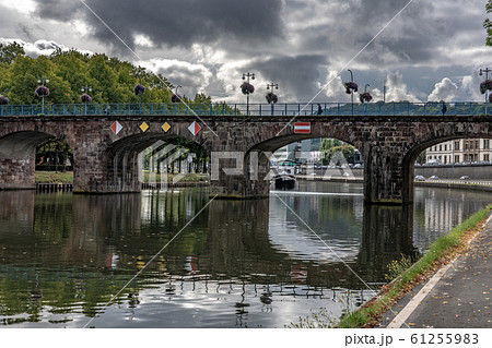The Old Bridge in Saarbrucken The Old Bridge in Saarbrucken 61255983
