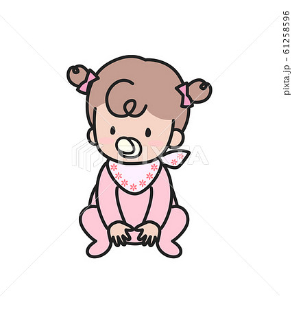 赤ちゃん 61258596