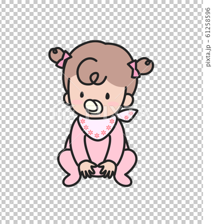 赤ちゃん 61258596