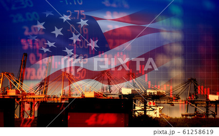 USA America trade war economy conflict tax USA America trade war economy conflict tax 61258619