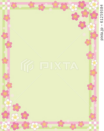 桜 フレーム 桜 フレーム 61259384
