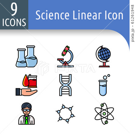 science color outline icon 61261948