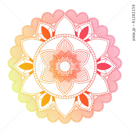 Mandala patterns on isolated background Mandala patterns on isolated background 61262159