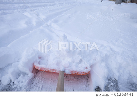 除雪作業（POV撮影） 61263441