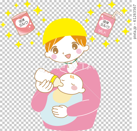 液体ミルク　災害時　赤ちゃん　母親　便利 61263567