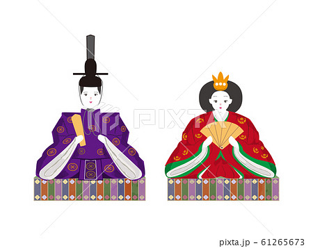 ひな祭り 3月 行事のイラスト素材